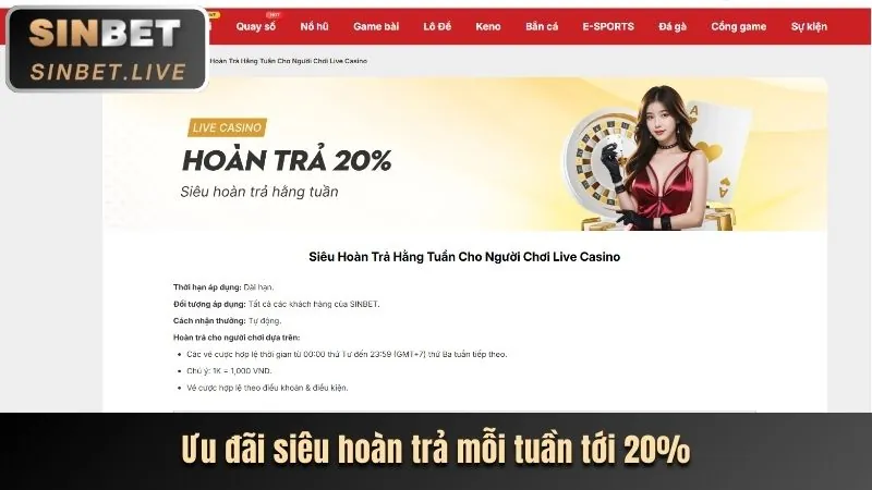 Hoàn trả hàng ngày cwin88
